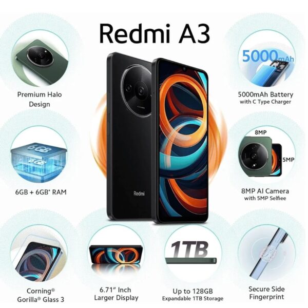 Redmi A3 4 128