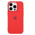 iphone 16 Pro Max Silicone Case Red