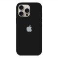 iphone 16 Pro Silicone Case Black