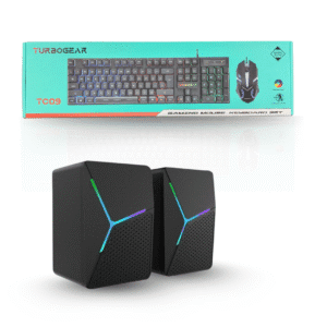 RGB Keyboard, Mouse, TC09 Gaming Bundle + RGB Speaker Jedel S-553