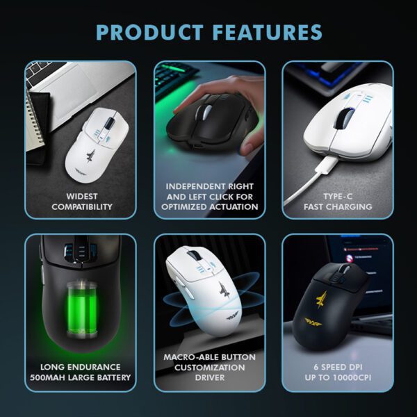 Armaggeddon Mirage-V BTn WS Mouse