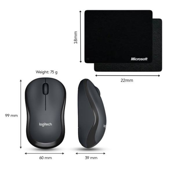 Logitech Wireless Mouse with BMP Combo (3)