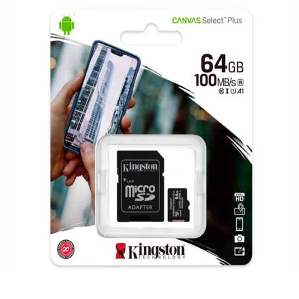 Kingston Micro SD Memory Card 64GB