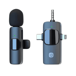 3 In 1 Wireless Lavalier Microphone K15