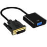 DVI-D to VGA Adapter Black