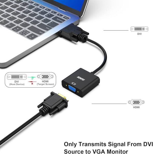 DVI-D to VGA adapter 3