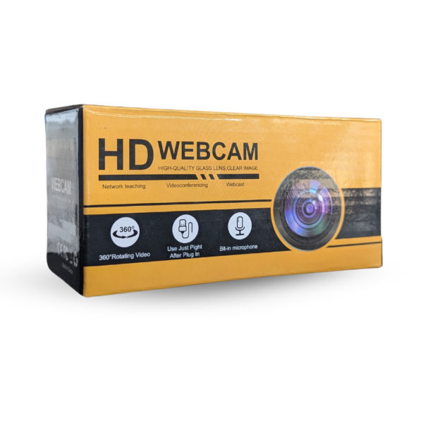 HD Webcam High-Quality Glass Lens 4K