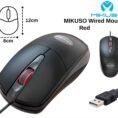 MIKUSO Wired Mouse MOS-101U