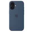 iphone 16 Silicone Case Blue