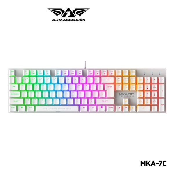 Keyboard-Armaggeddon MKA 7C White (Clicky) Keyboard-Armaggeddon MKA 7C White (Clicky)