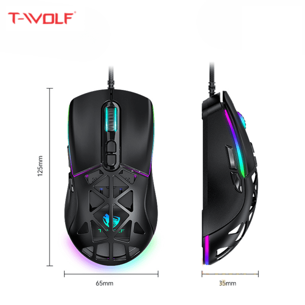 T-Wolf G520 Gaming Wired Mouse - Copy