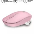 Alcatroz Airmouse V Pink wireless Mouse