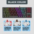Keyboard-D-MKA 2C Neo Black