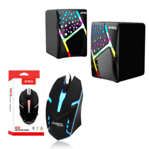 RGB USB Mouse Jedel M66 + RGB Speaker Jedel S-527