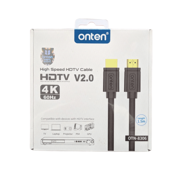 Onten 4K HDTV V2.0 High Speed Cable OTN-8306