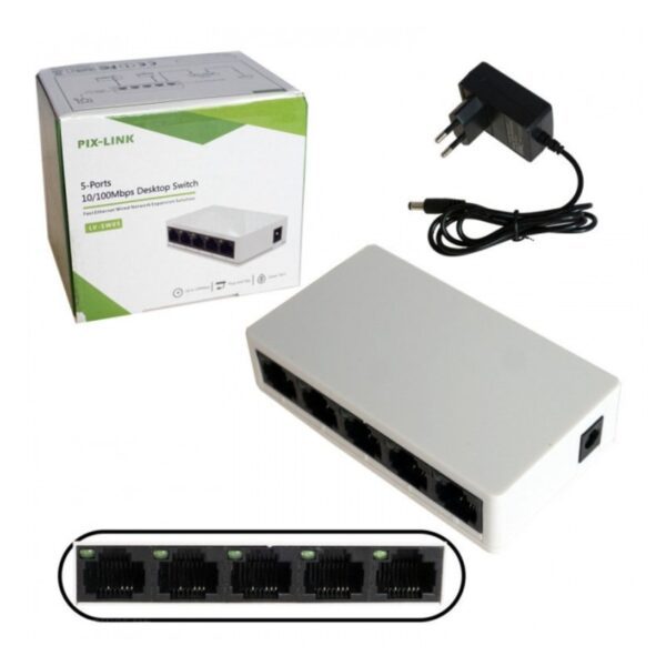 PIX_LINK Ethernet Switch SW05S