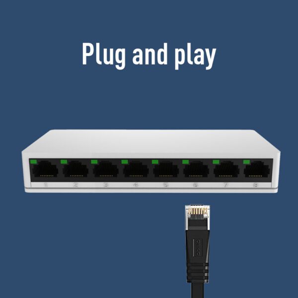 SW08 8 Port Switch