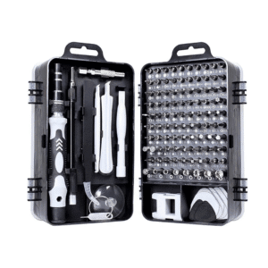 115 in 1 Magnetic Repair Tool Kit for Electronics, Computer, iPhone, Laptop, Game Console, Watch, Eyeglasses, Modding, and DIY Projects