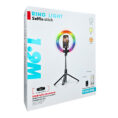 P100-RGB Ring Light Selfie Stick 2