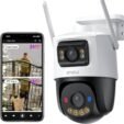 Cruiser Dual Lens 2(5MP + 5MP) Outdoor PT Camera IPC-S7XEP-10MOWED