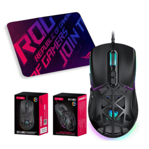 RGB Gaming Mouse T-WOLF G-520 and Gaming Mouse Pad L11