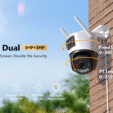 Imou Cruiser Dual Lens Outdoor PT Camera IPC-S7XEP-6MOWED (3MP+3MP)