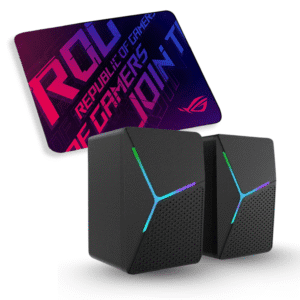 USB Colorful Lighting Speaker Jedel- S-553 + Gaming Mouse Pad L11