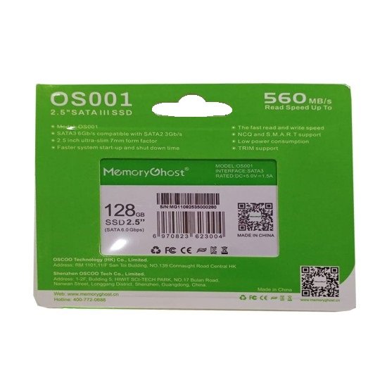 128GB Memory Ghost 128GB Memory Ghost