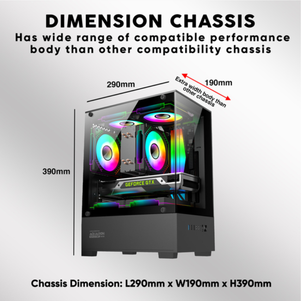 Armaggeddon Aquaron Duplex One Computer Gaming Casing (1) Armaggeddon Aquaron Duplex One Computer Gaming Casing (1)