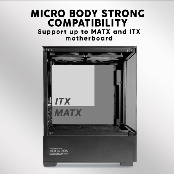 Armaggeddon Aquaron Duplex One Computer Gaming Casing (4) Armaggeddon Aquaron Duplex One Computer Gaming Casing (4)