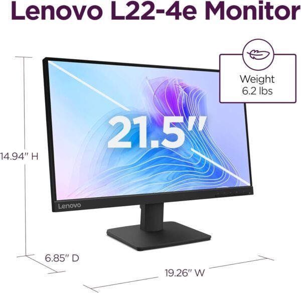 Lenovo Monitor L22-4e Dimension Lenovo Monitor L22-4e Dimension